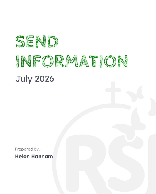 Cover of the Rownhams St John’s SEND Information Report, July 2026